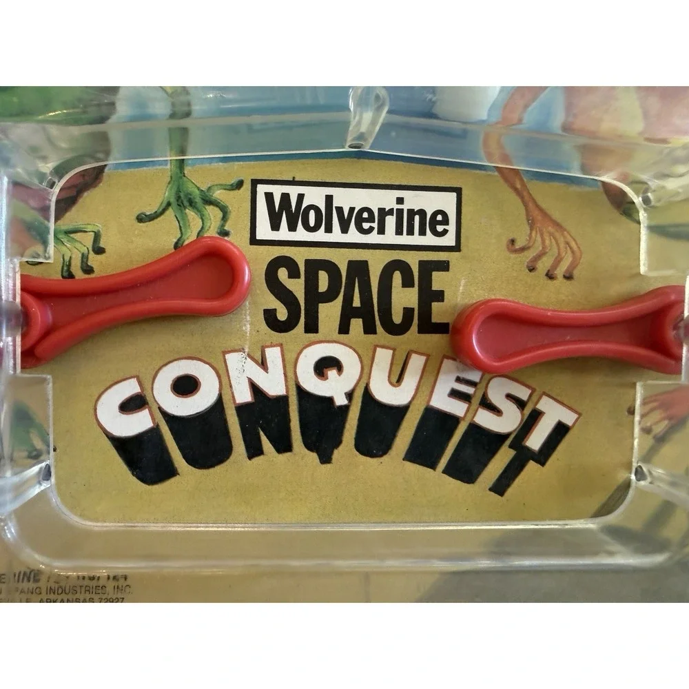 Wolverine Space Conquest Bagatelle Game 1960s Vintage Pinball Toy No. 124 Rare